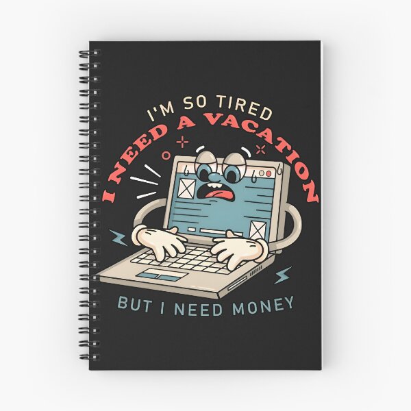 Item preview, I Need A Vacation But I Need Money Funny Programmer designed and sold by Zenith Design.