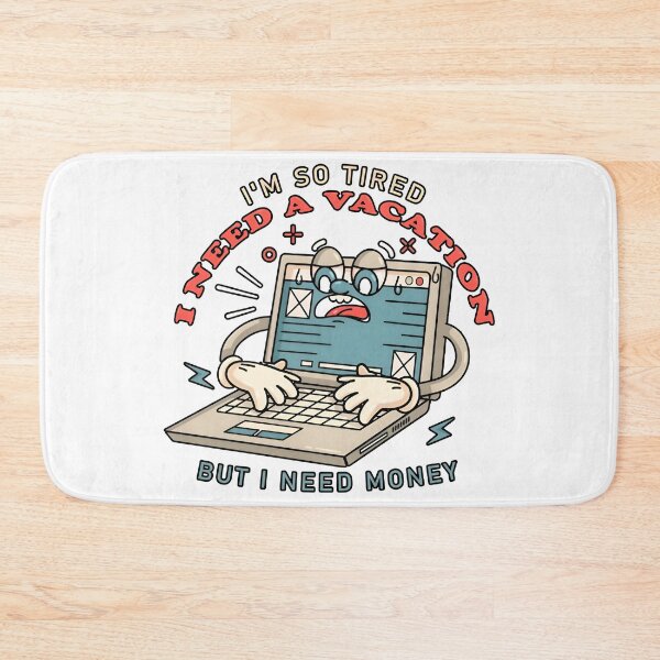 Item preview, I Need A Vacation But I Need Money Funny Programmer designed and sold by Zenith Design.