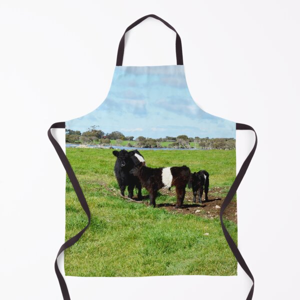 Item preview, "Belted Galloway Bliss: Cows and Calves in Harmony" designed and sold by A-Work-Of-Art.