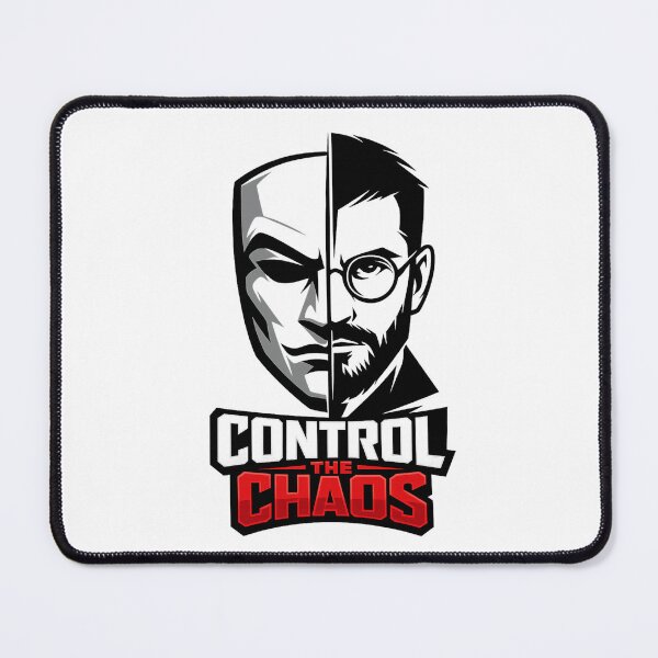 Item preview, Control The Chaos – Professor Inspired Mask | Heist Leader Quote Design designed and sold by inaveed.
