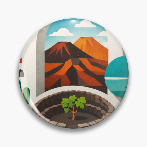 Item preview, Lanzarote — Volcanoes & Lagoons designed and sold by Pink & California.