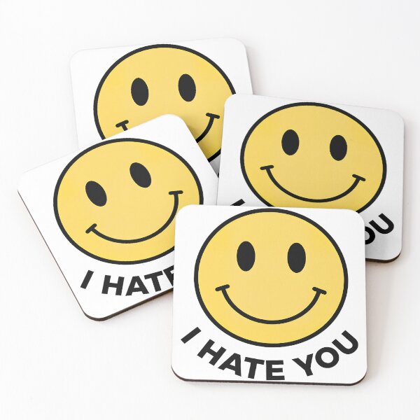Item preview, I Hate You Smiley Face designed and sold by turkey1200.