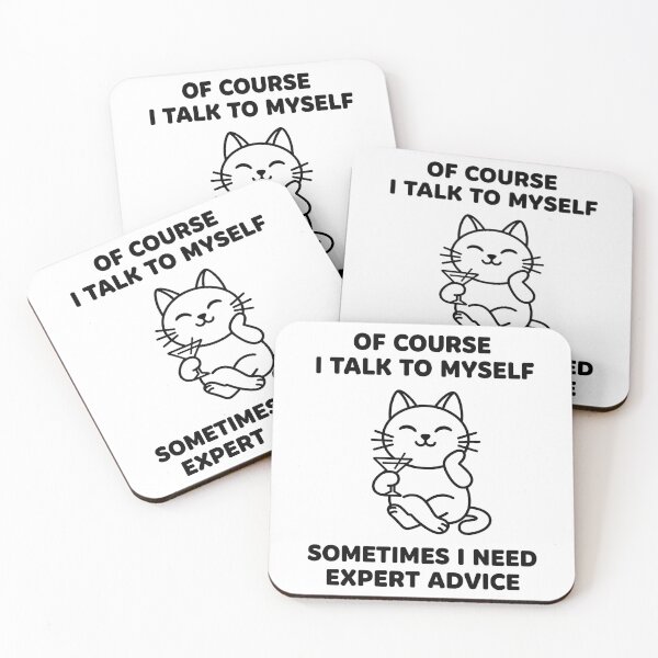 Item preview, Of Course I Talk to Myself designed and sold by turkey1200.