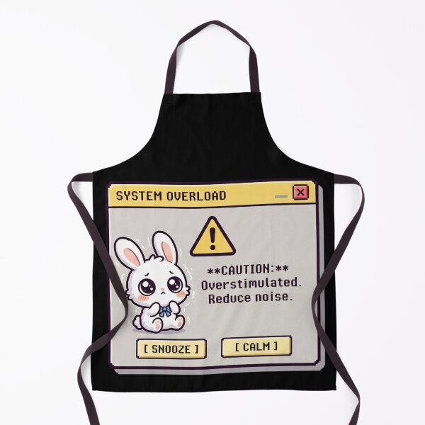 Item preview, Kawaii Bunny System Overload Overstimulated designed and sold by Visual Dept..