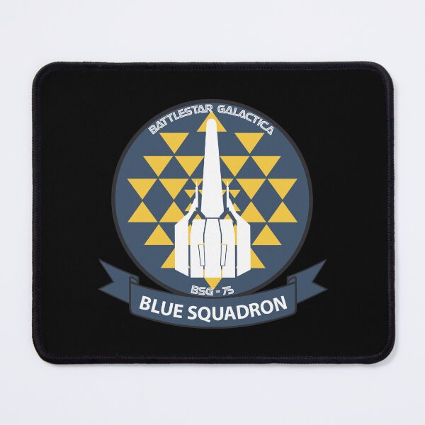 Item preview, Battlestar Galactica Blue Viper Squadron designed and sold by Imaginary Ink.
