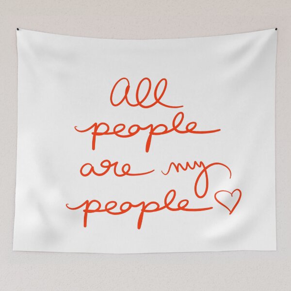 Item preview, All People are My People designed and sold by abeink.