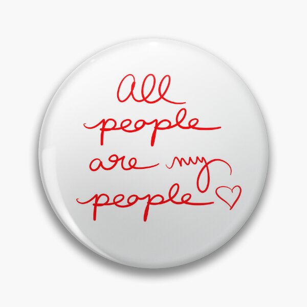 Item preview, All People are My People designed and sold by abeink.