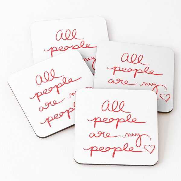 Item preview, All People are My People designed and sold by abeink.