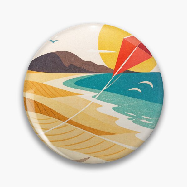 Item preview, Fuerteventura — Dunes & Turquoise Winds (Retro Poster) designed and sold by Pink & California.