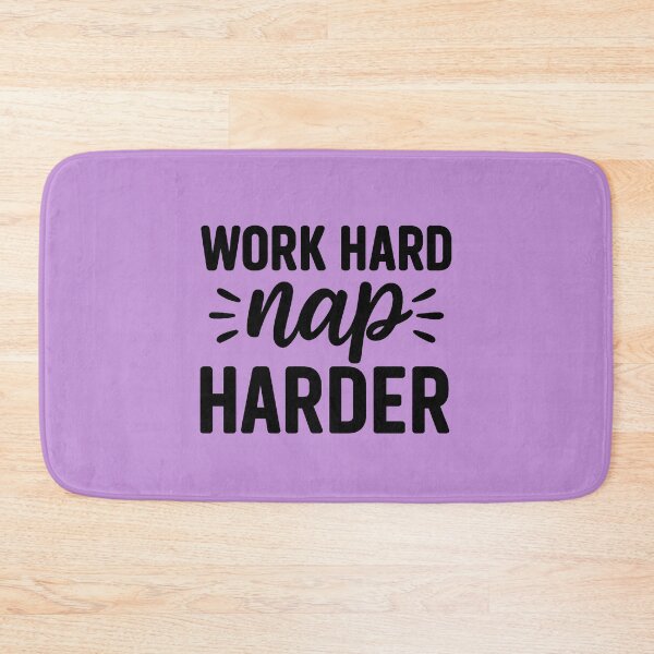 Item preview, Work Hard Nap Harder. Funny Motivational Quote  designed and sold by DesignHouse07.