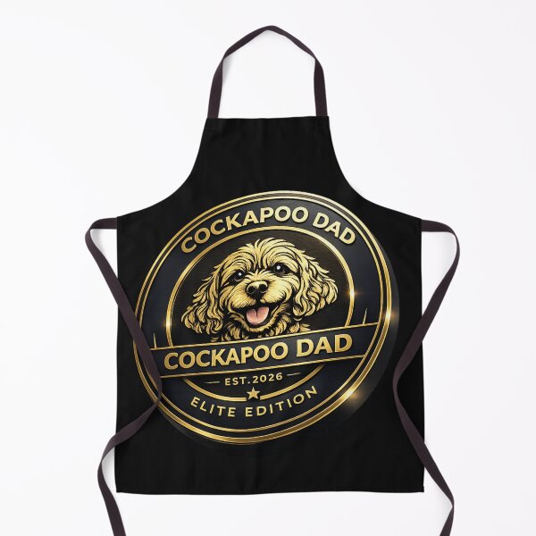 Item preview, Cockapoo Dad Elite Edition Badge designed and sold by Cockapoo Society.