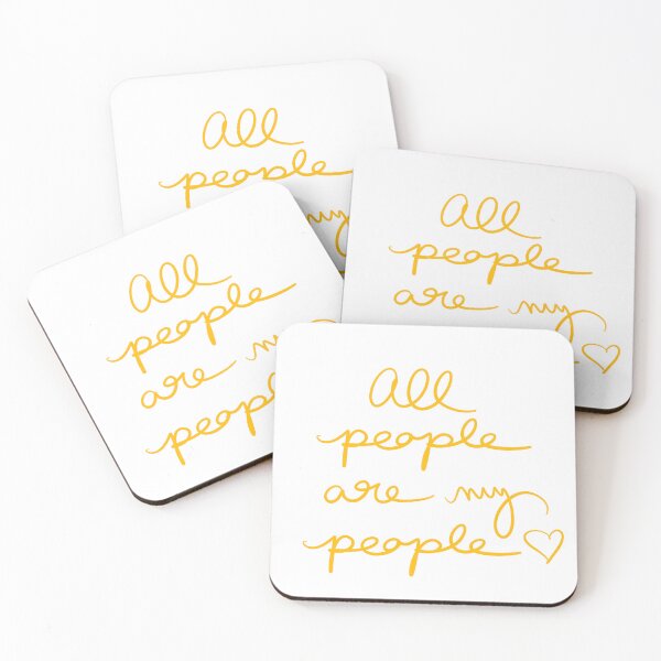 Item preview, All People are My People designed and sold by abeink.