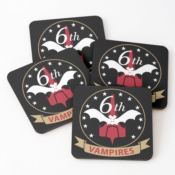 Item preview, Battlestar Galactica Fighter Squadron 6 Vampires designed and sold by Imaginary Ink.