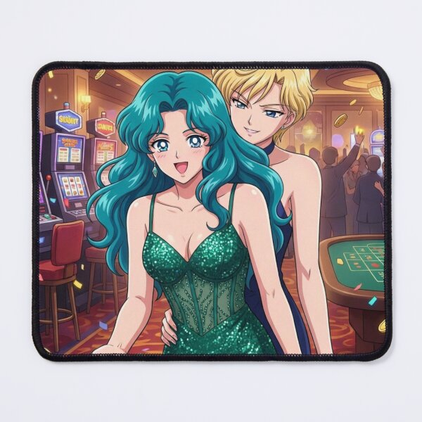 Item preview, Michiru and Haruka at the Casino designed and sold by Solace Sparkles.