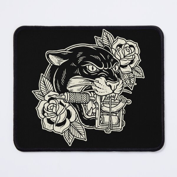 Item preview, Traditional Panther Tattoo Machine Flash designed and sold by BearJams.