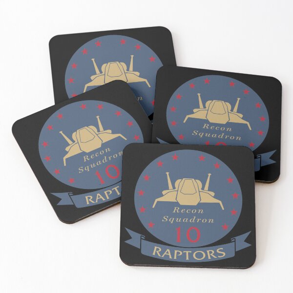 Item preview, Battlestar Galactica Recon Squadron 10 Raptors designed and sold by Imaginary Ink.