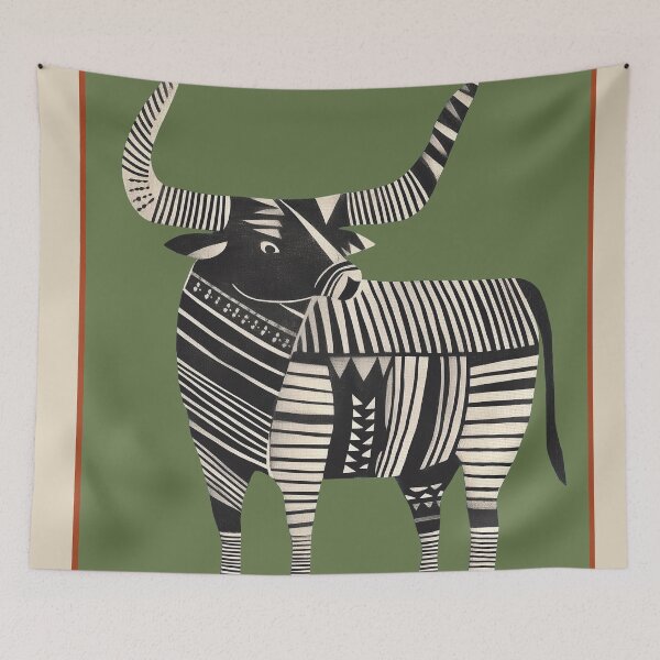 Item preview, Striped Bull designed and sold by Branka Kodzoman.
