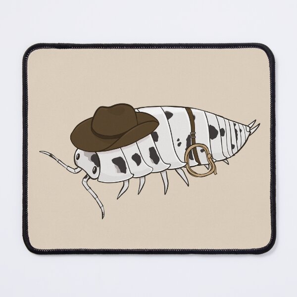 Item preview, Dairy Cow Isopod Cowboy designed and sold by rornelson.