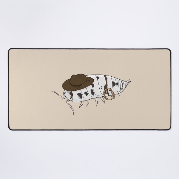 Item preview, Dairy Cow Isopod Cowboy designed and sold by rornelson.