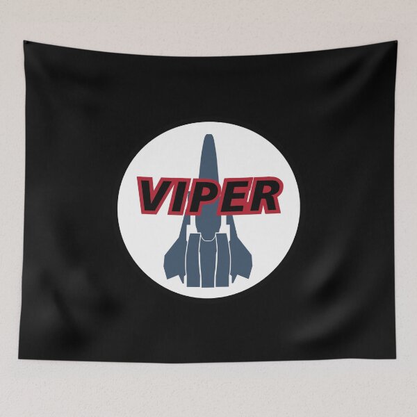 Item preview, Viper Mark II Fighter Pilot Squadron Patch Version 2 designed and sold by Imaginary Ink.