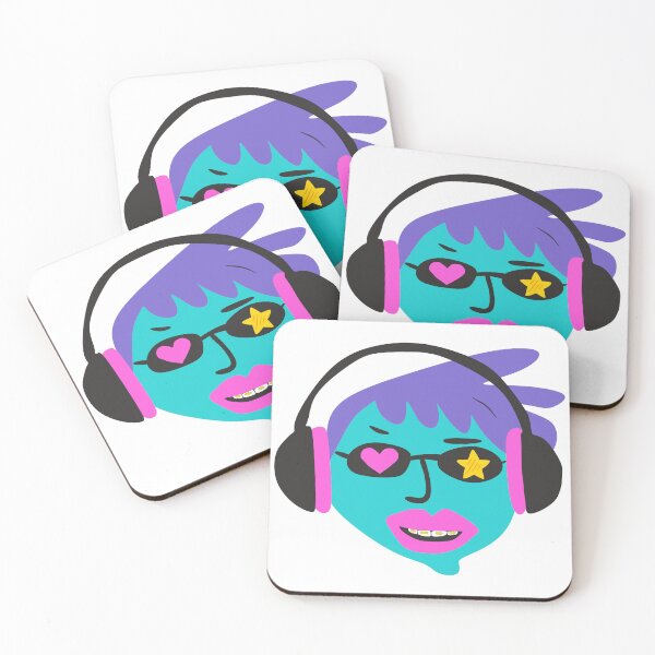 Item preview, Cool Teen with Headphones and Star Sunglasses designed and sold by KoDi91.