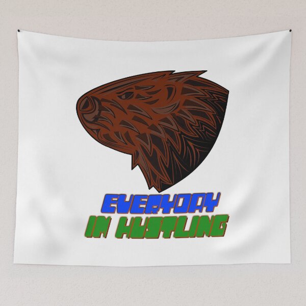 Item preview, Everyday I'm Hustling Beaver designed and sold by Oddston.