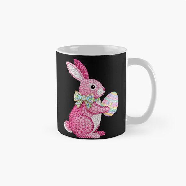 Item preview, Sparkly Girls Easter Bunny Rainbow Egg designed and sold by KroghDs.