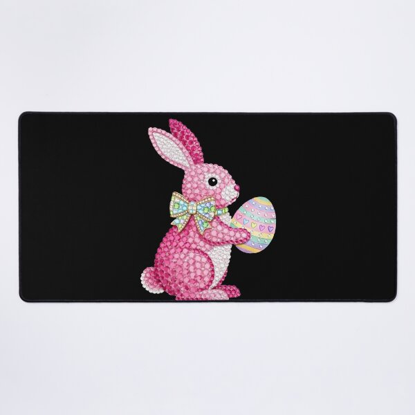 Item preview, Sparkly Girls Easter Bunny Rainbow Egg designed and sold by KroghDs.