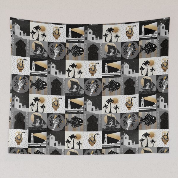 Item preview, Mediterranean Gothic designed and sold by WYFolkMama.
