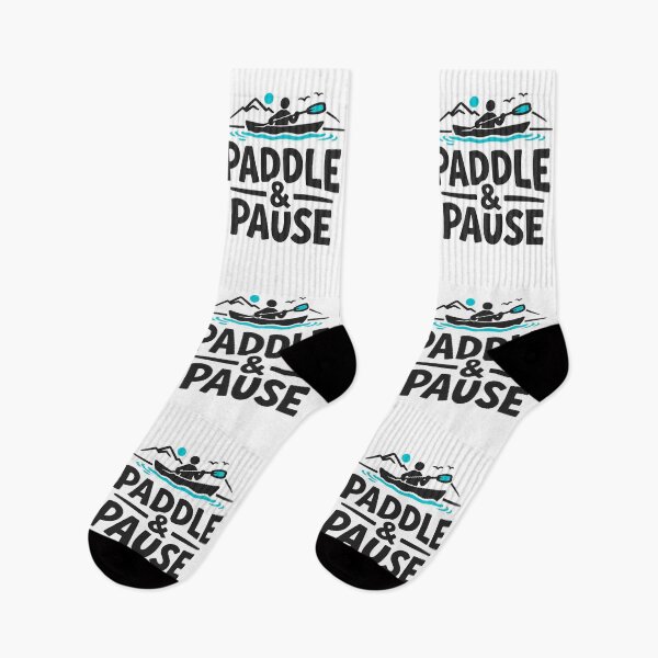 Item preview, Paddle and Pause Kayak Life designed and sold by SnappyPNG.