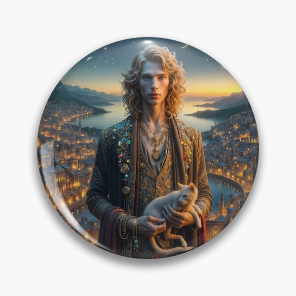 Item preview, The Astral Prince in the Glory of Two Moons designed and sold by KunstGeist.