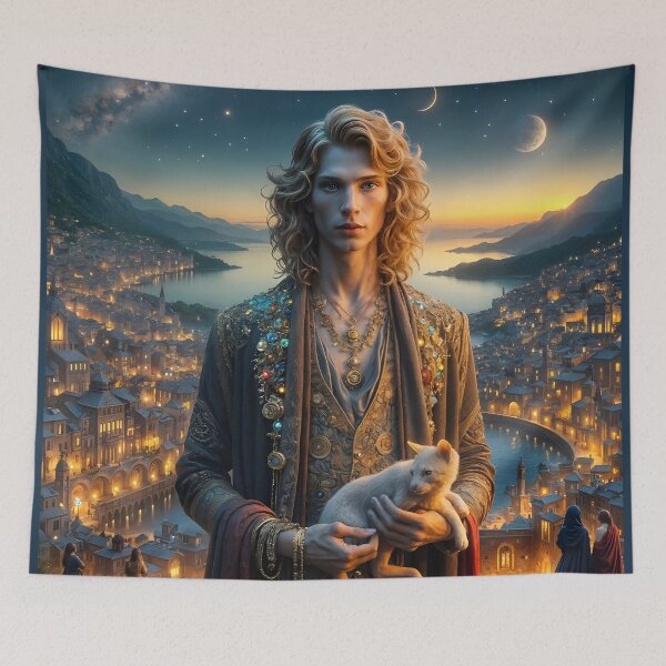 Item preview, The Astral Prince in the Glory of Two Moons designed and sold by KunstGeist.