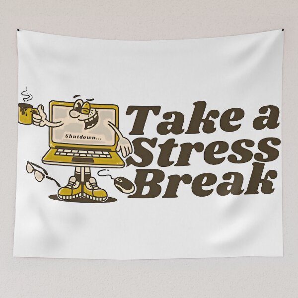 Item preview, Take A Stress Break Funny Programmer Shutdown Design designed and sold by Zenith Design.
