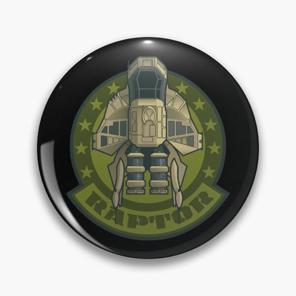 Artikelvorschau, Flugabzeichen der Raptor Pilot Squadron entworfen und verkauft von Imaginary Ink.