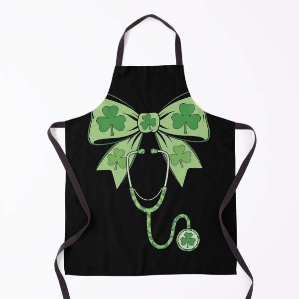 Item preview, St Patrick's Day Nurse Coquette Bow Stethoscope for Women designed and sold by viectory.