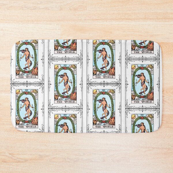 Item preview, The World Tarot Card designed and sold by Post Haste Art.