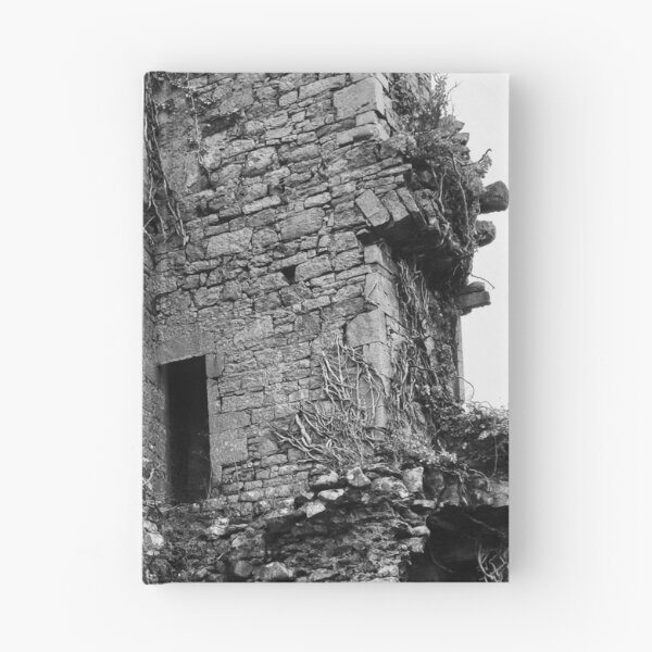 Item preview, Moody B&W Photograph of Ancient Stone Castle Ruin designed and sold by ivon55.