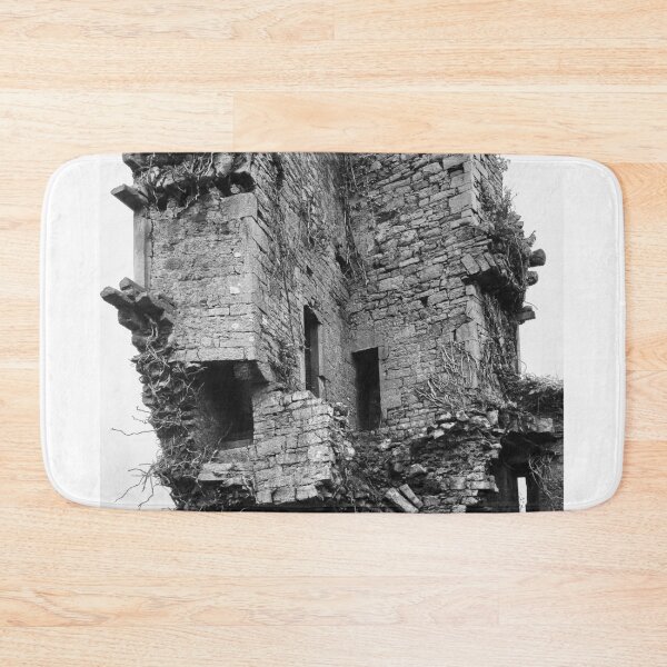 Item preview, Moody B&W Photograph of Ancient Stone Castle Ruin designed and sold by ivon55.