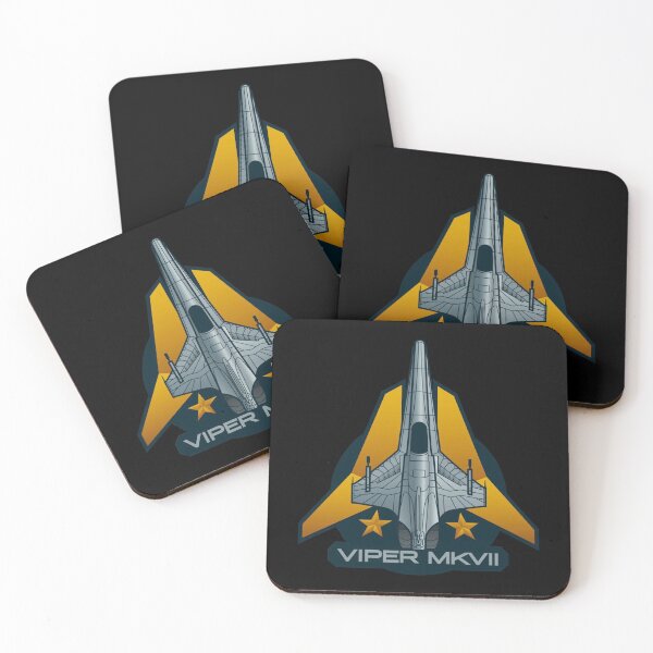 Item preview, Viper Mark VII Squadron Patch designed and sold by Imaginary Ink.