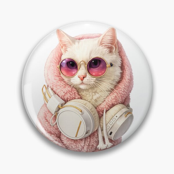 Item preview, stylish kitten designed and sold by PasoaPaso2025.
