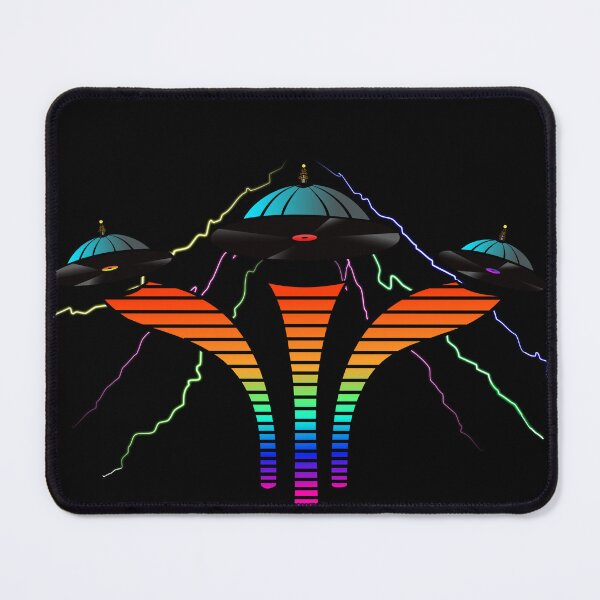 Item preview, 3 vinyl ufo's designed and sold by Oddston.
