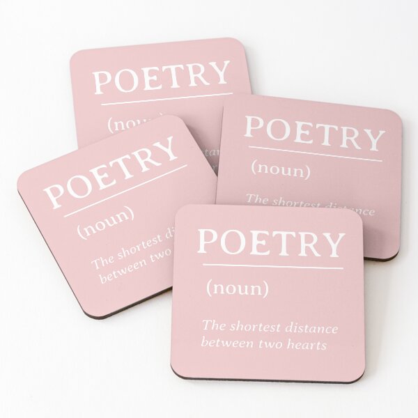 Item preview, Poetry Is the Shortest Distance Between Two Hearts – Dictionary Definition Graphic T-Shirt designed and sold by Gerontar.