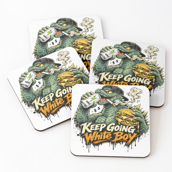 Item preview, Keep Going White Boy - Zilla Energy Monster Motivation  designed and sold by Envision Designs.