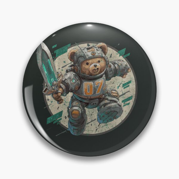Item preview, Teddy Bear Samurai designed and sold by T Style.