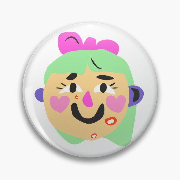 Item preview, Happy Schoolgirl with Pimple and Pink Bow designed and sold by KoDi91.