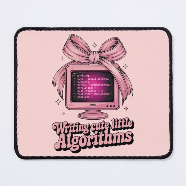 Item preview, Writing Cute Little Algorithms - Coquette Aesthetic IT & Coding designed and sold by Design_Your_Day.