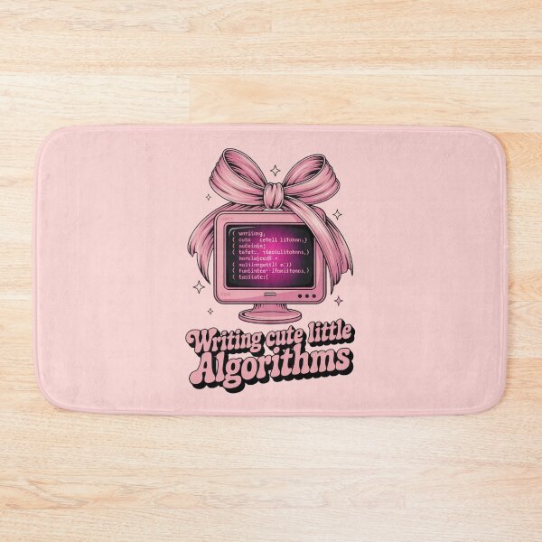 Item preview, Writing Cute Little Algorithms - Coquette Aesthetic IT & Coding designed and sold by Design_Your_Day.