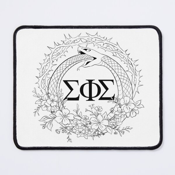 Item preview, Ouroboros Life and Death (Linework) designed and sold by Sigma-Phi-Sigma.