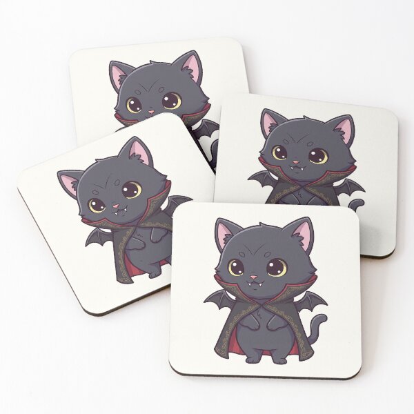 Item preview, Cute Vampire Cat designed and sold by HoopeStylee.