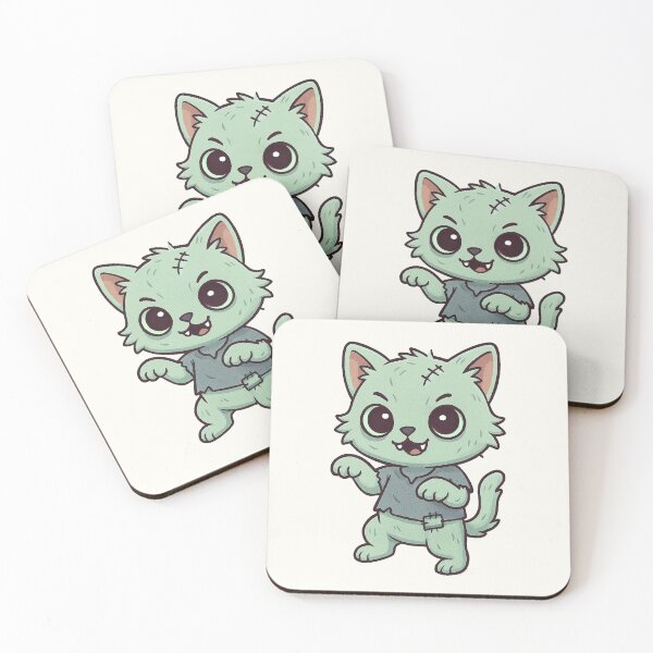 Item preview, Spooky Undead Cat designed and sold by HoopeStylee.
